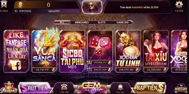 Lưu ý khi chơi game hay ở GEMWIN