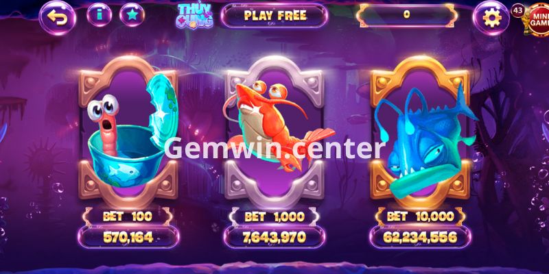 Thông tin sơ lược về game Thủy Cung GEMWIN 