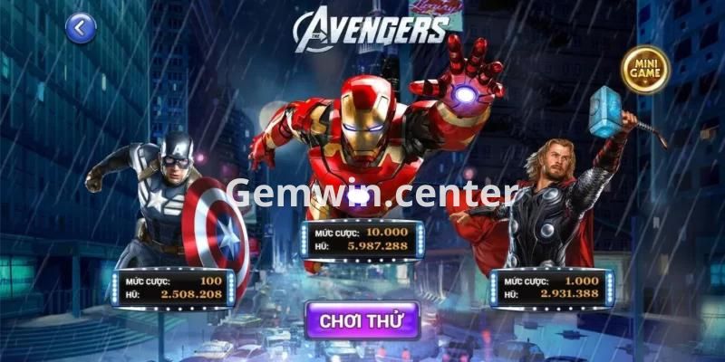 Phân bổ nguồn vốn chơi Avenger 