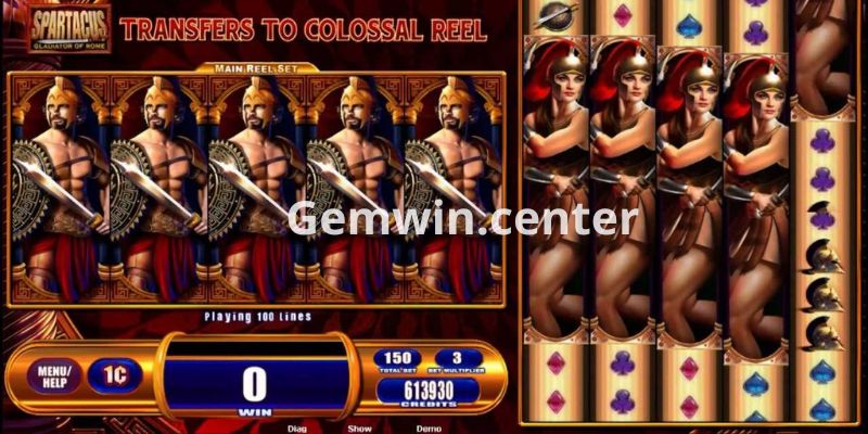 Sơ lược về slot game Spartacus mới mẻ, hấp dẫn